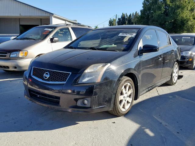 3N1AB6AP2CL732671 - 2012 NISSAN SENTRA 2.0 BLACK photo 2