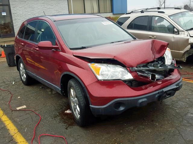 JHLRE48717C123884 - 2007 HONDA CR-V EXL RED photo 1