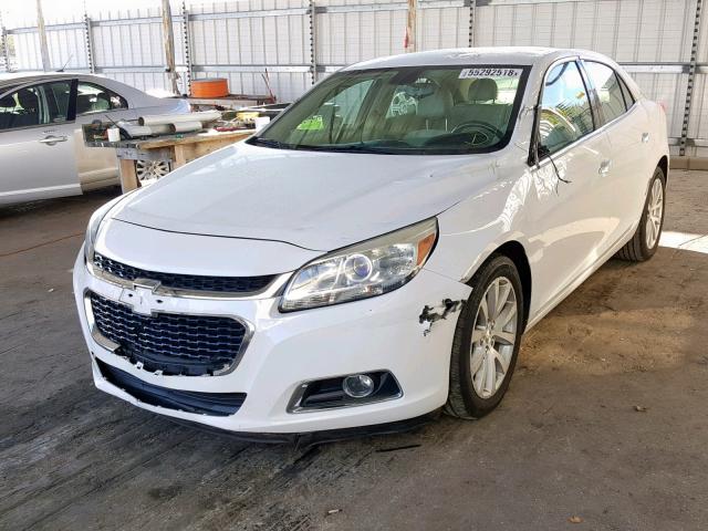 1G11E5SL8EF131572 - 2014 CHEVROLET MALIBU 2LT WHITE photo 2