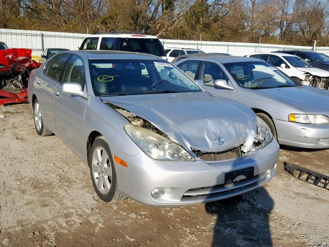 JTHBA30G455089326 - 2005 LEXUS ES 330 SILVER photo 1