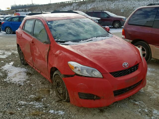 2T1KU4EE5AC194427 - 2010 TOYOTA COROLLA MA RED photo 1