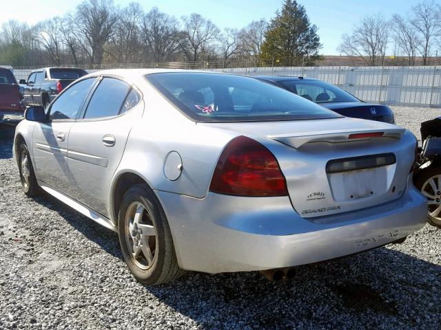 2G2WP522041125354 - 2004 PONTIAC GRAND PRIX ვერცხლისფერი ფოტო 3