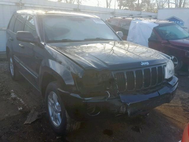 1J8GR48K67C652379 - 2007 JEEP GRAND CHER BLACK photo 1