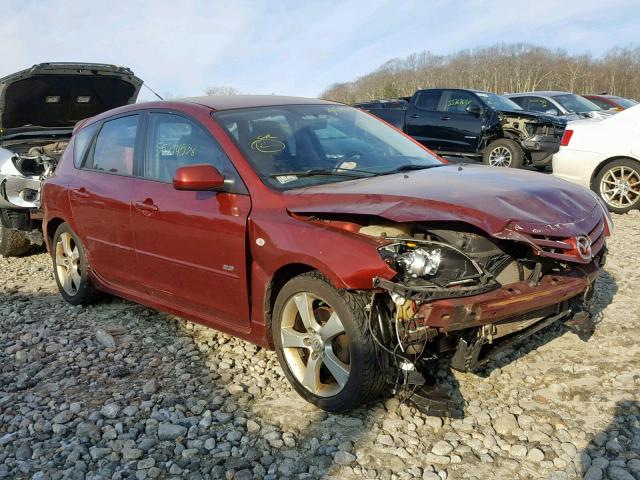 JM1BK143561447035 - 2006 MAZDA 3 HATCHBAC RED photo 1