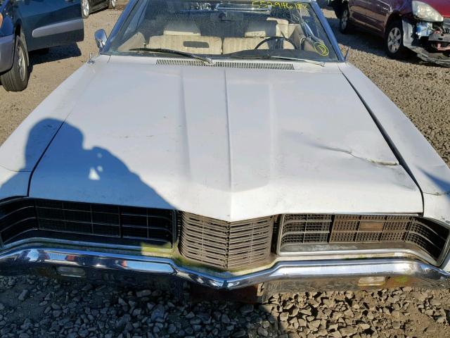 0U6111145407 - 1969 FORD CONVERTIBL WHITE photo 7