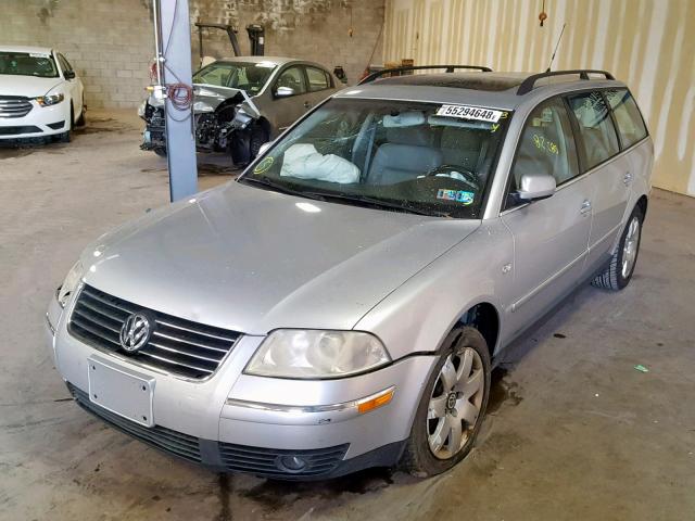 WVWWH63B12E100651 - 2002 VOLKSWAGEN PASSAT GLX 银色 照片 2