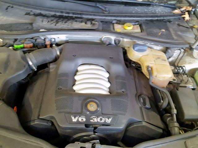 WVWWH63B12E100651 - 2002 VOLKSWAGEN PASSAT GLX 银色 照片 7