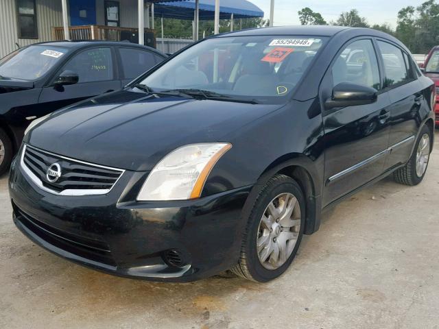 3N1AB6AP1CL773163 - 2012 NISSAN SENTRA 2.0 BLACK photo 2