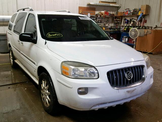 5GADV33L26D224271 - 2006 BUICK TERRAZA CX WHITE photo 1