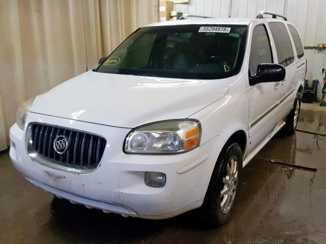 5GADV33L26D224271 - 2006 BUICK TERRAZA CX WHITE photo 2