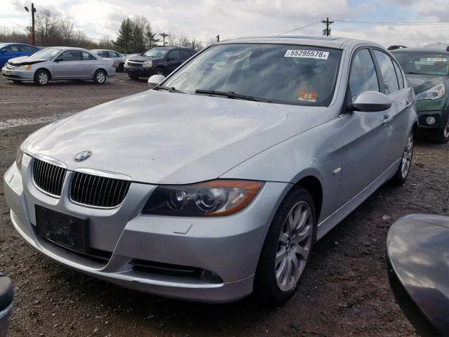 WBAVD33596KV61021 - 2006 BMW 330 XI GRAY photo 2