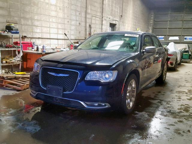 2C3CCASGXGH164550 - 2016 CHRYSLER 300C PLATI BLUE photo 2