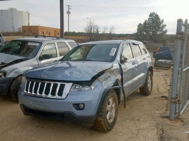 1C4RJEAG6DC517126 - 2013 JEEP GRAND CHER BLUE photo 9