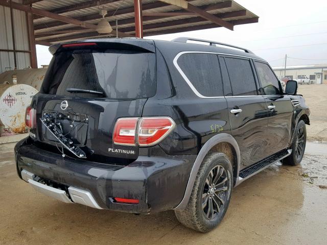 JN8AY2NFXH9300355 - 2017 NISSAN ARMADA PLA BLACK photo 4