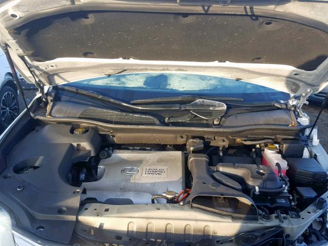 JTJBC1BA2A2407803 - 2010 LEXUS RX 450 SILVER photo 7