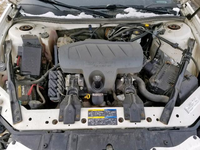 2G2WP552281167011 - 2008 PONTIAC GRAND PRIX Ақ фото 7