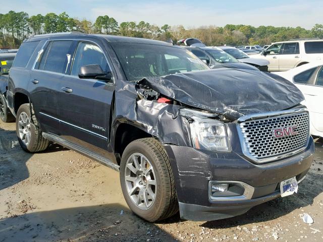 1GKS1CKJXFR591492 - 2015 GMC YUKON DENA BLACK photo 1