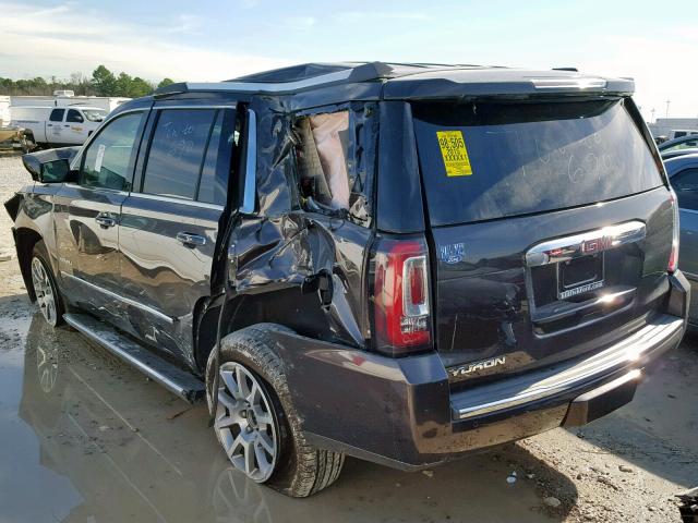 1GKS1CKJXFR591492 - 2015 GMC YUKON DENA BLACK photo 3