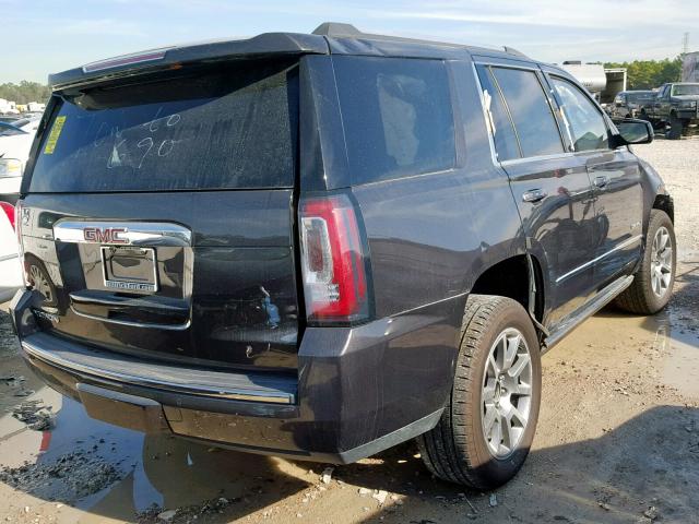 1GKS1CKJXFR591492 - 2015 GMC YUKON DENA BLACK photo 4