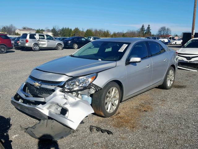 1G11D5SL9FF170157 - 2015 CHEVROLET MALIBU 2LT SILVER photo 2