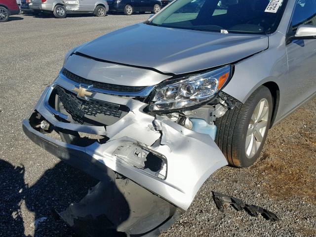 1G11D5SL9FF170157 - 2015 CHEVROLET MALIBU 2LT SILVER photo 9