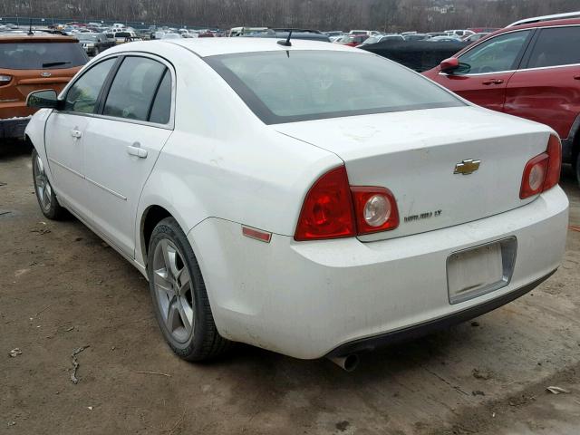 1G1ZC5EB0AF166385 - 2010 CHEVROLET MALIBU 1LT თეთრი ფოტო 3