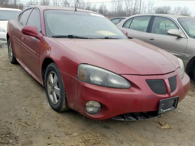 2G2WS522651190130 - 2005 PONTIAC GRAND PRIX MAROON photo 1