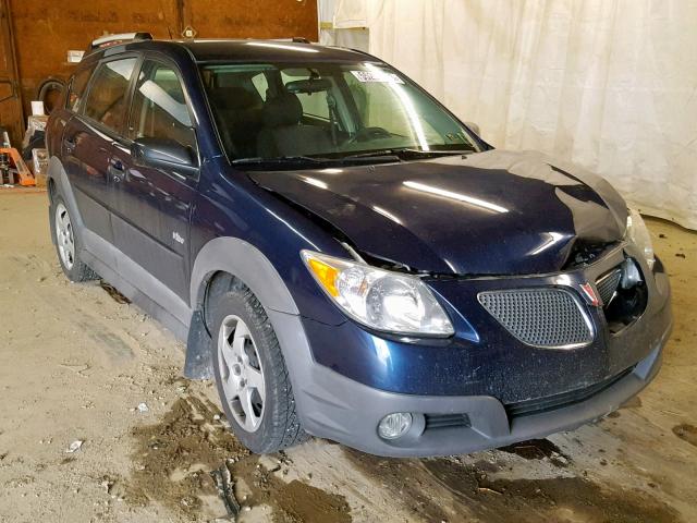 5Y2SL65846Z439868 - 2006 PONTIAC VIBE BLUE photo 1