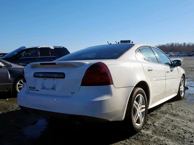 2G2WR554071152209 - 2007 PONTIAC GRAND PRIX WHITE photo 4