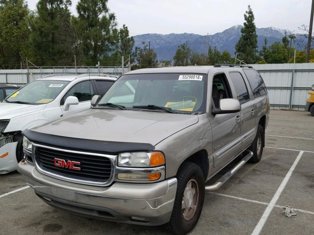 1GKEC16T53J322138 - 2003 GMC YUKON XL C BEIGE photo 2