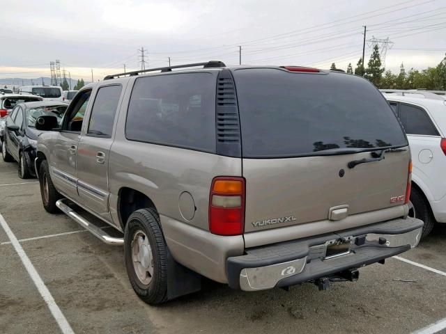 1GKEC16T53J322138 - 2003 GMC YUKON XL C BEIGE photo 3