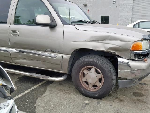 1GKEC16T53J322138 - 2003 GMC YUKON XL C BEIGE photo 9