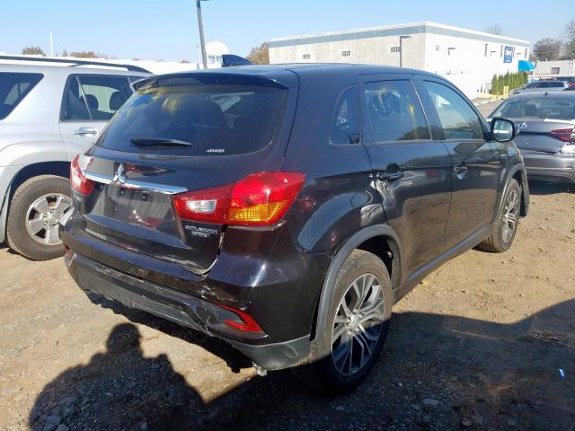 JA4AR3AU9JZ006951 - 2018 MITSUBISHI OUTLANDER BLACK photo 4