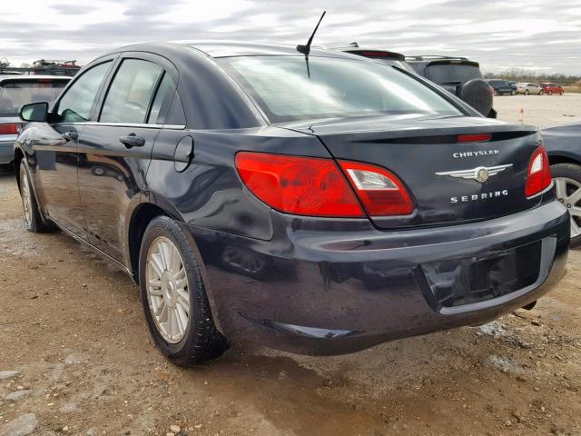 1C3LC56B19N568756 - 2009 CHRYSLER SEBRING TO BLACK photo 3