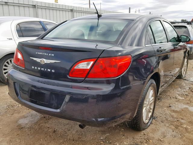 1C3LC56B19N568756 - 2009 CHRYSLER SEBRING TO BLACK photo 4