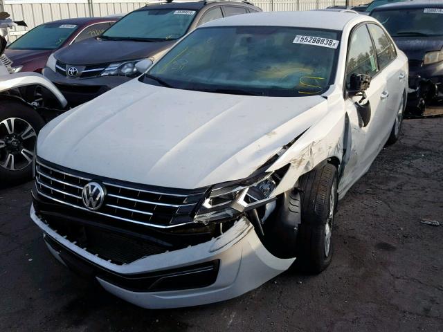 1VWAA7A33JC013857 - 2018 VOLKSWAGEN PASSAT S WHITE photo 2