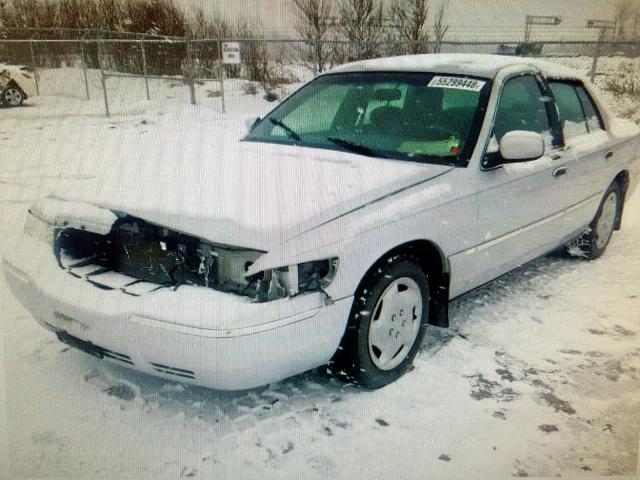 2MEFM75W3YX617795 - 2000 MERCURY GRAND MARQ GRAY photo 2