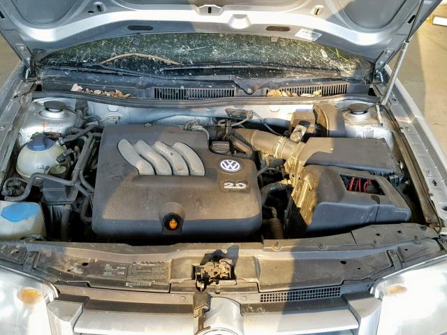 3VWRK69M43M005078 - 2003 VOLKSWAGEN JETTA GL SILVER photo 7