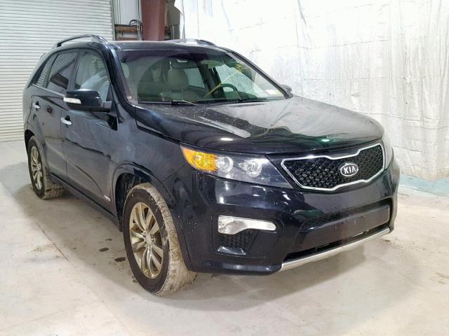 5XYKWDA23BG119835 - 2011 KIA SORENTO SX BLUE photo 1