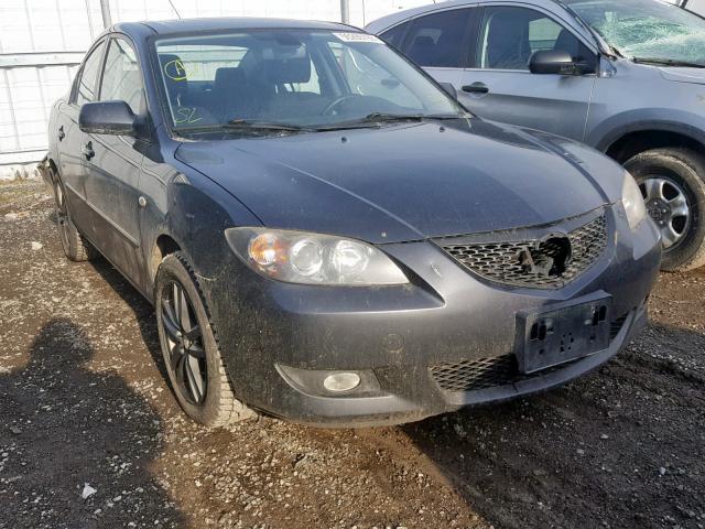 JM1BK123161499703 - 2006 MAZDA 3 S GRAY photo 1