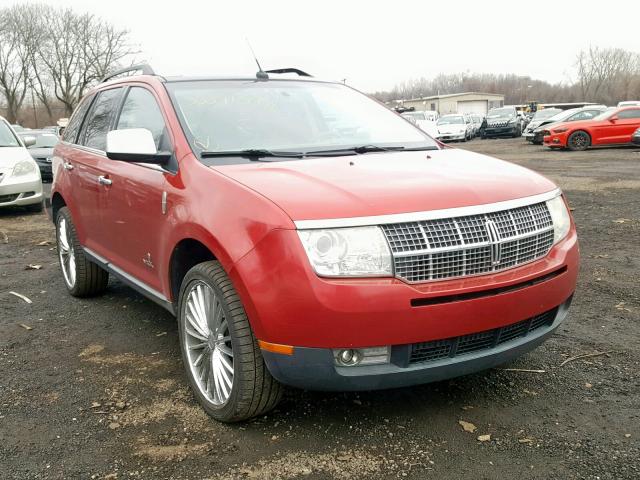 2LMDJ8JC6ABJ21914 - 2010 LINCOLN MKX RED photo 1