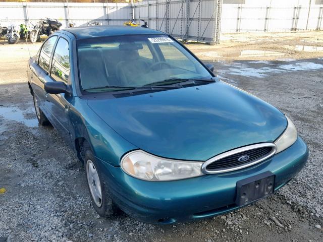 3FALP6532WM104919 - 1998 FORD CONTOUR BA GREEN photo 1