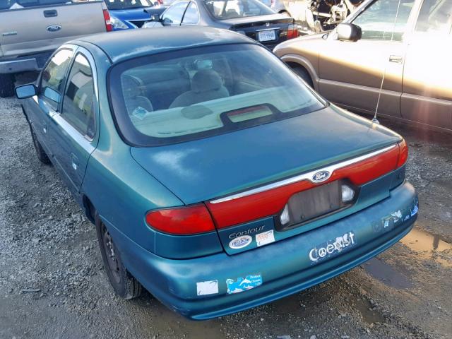 3FALP6532WM104919 - 1998 FORD CONTOUR BA GREEN photo 3