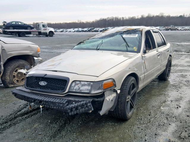 2FAFP74V68X135703 - 2008 FORD CROWN VICT BROWN photo 2