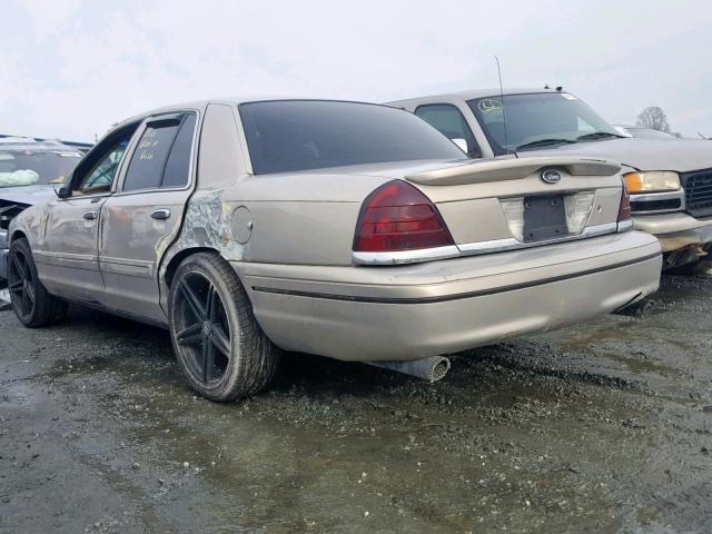 2FAFP74V68X135703 - 2008 FORD CROWN VICT BROWN photo 3