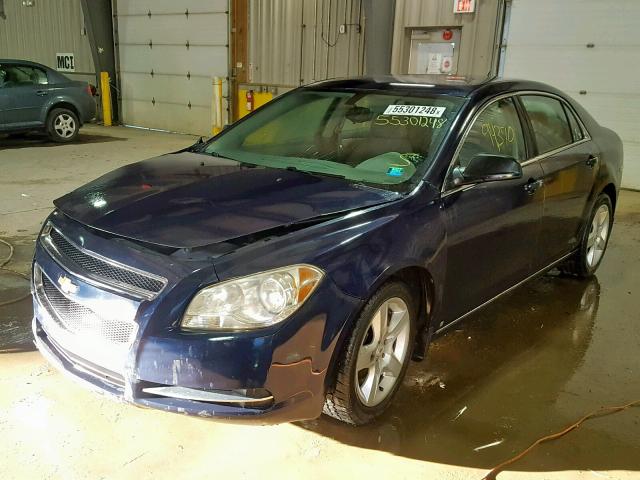 1G1ZG57B194216915 - 2009 CHEVROLET MALIBU LS 蓝色 照片 2