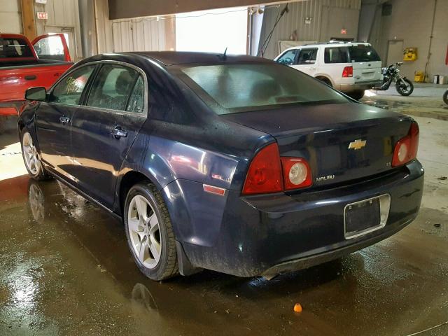 1G1ZG57B194216915 - 2009 CHEVROLET MALIBU LS 蓝色 照片 3