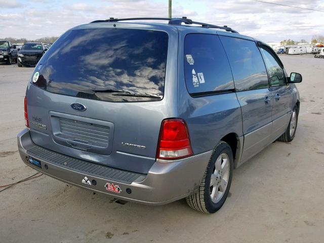 2FMZA58274BA94126 - 2004 FORD FREESTAR L GRAY photo 4