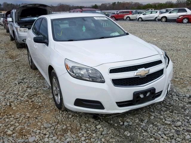 1G11B5SA5DF327023 - 2013 CHEVROLET MALIBU LS WHITE photo 1
