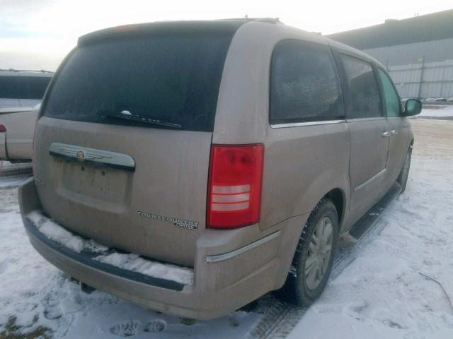 2A8HR64X29R511174 - 2009 CHRYSLER TOWN & COU BEIGE photo 4